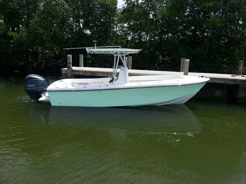 Choose Color For Your Center Console Fishing Boat 